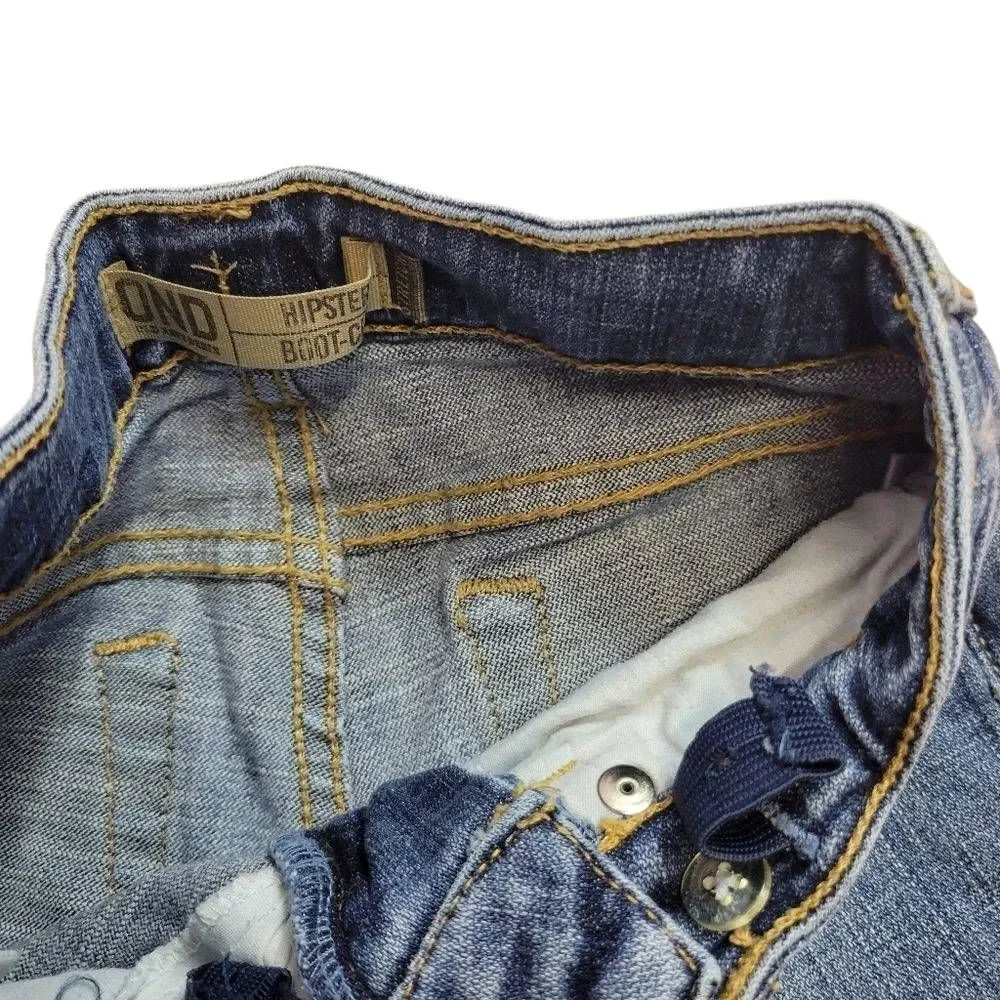 Old Navy hipster bootcut jeans 7 slim